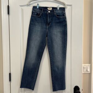 L’Agence crop slim jeans